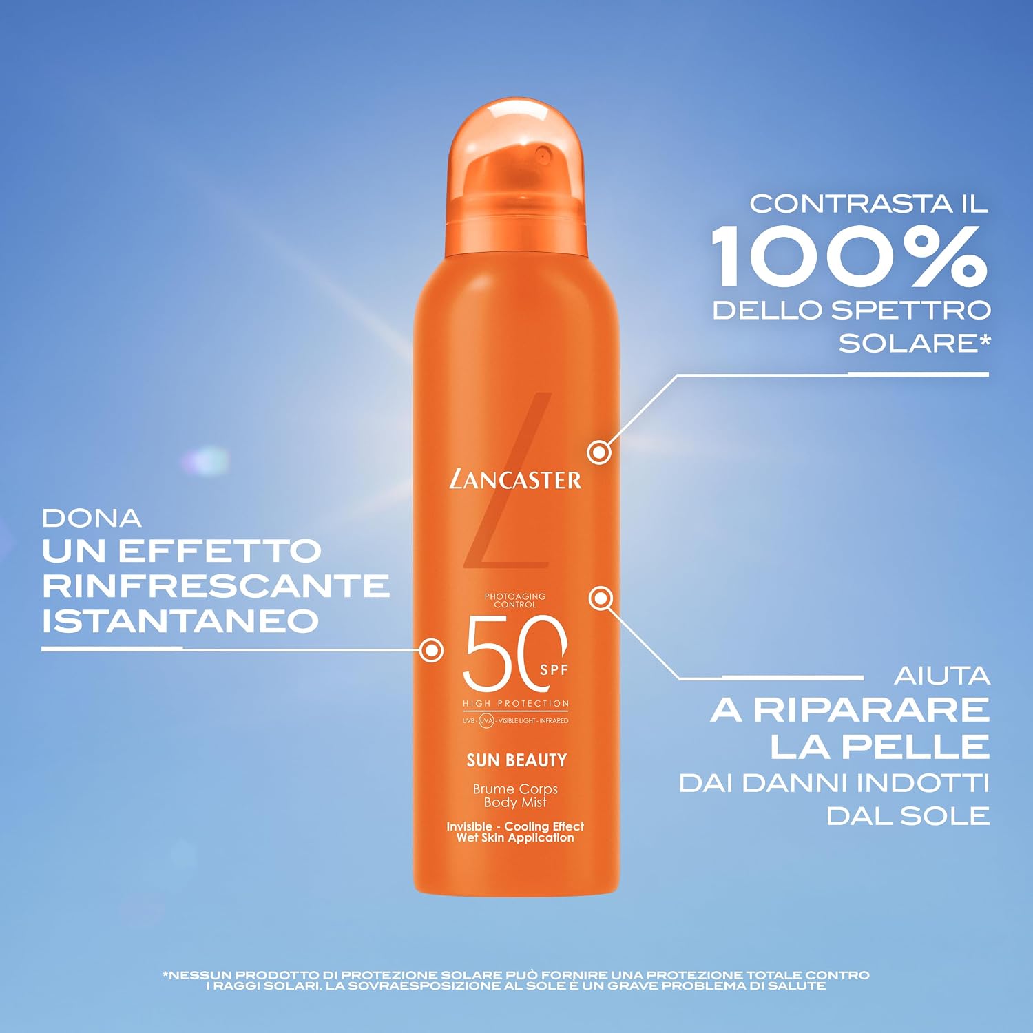 Thumbnail 2 de Lancaster Sun Beauty Body Mist SPF 30