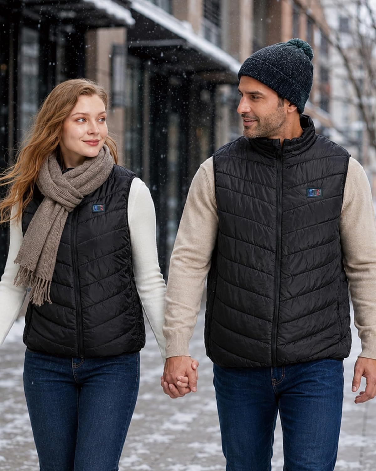 Detalle de vapesoon Gilet chauffant mixte, 15 zones et 3 niveaux de chaleur