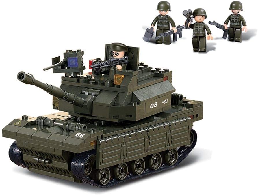 Thumbnail 4 de Sluban M38-B6500 Army Leading Tank