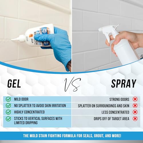 Detalle de ACTIVE Mould Stain Remover Gel Cleaner for Front Loader Seals and Grout (207 mL)