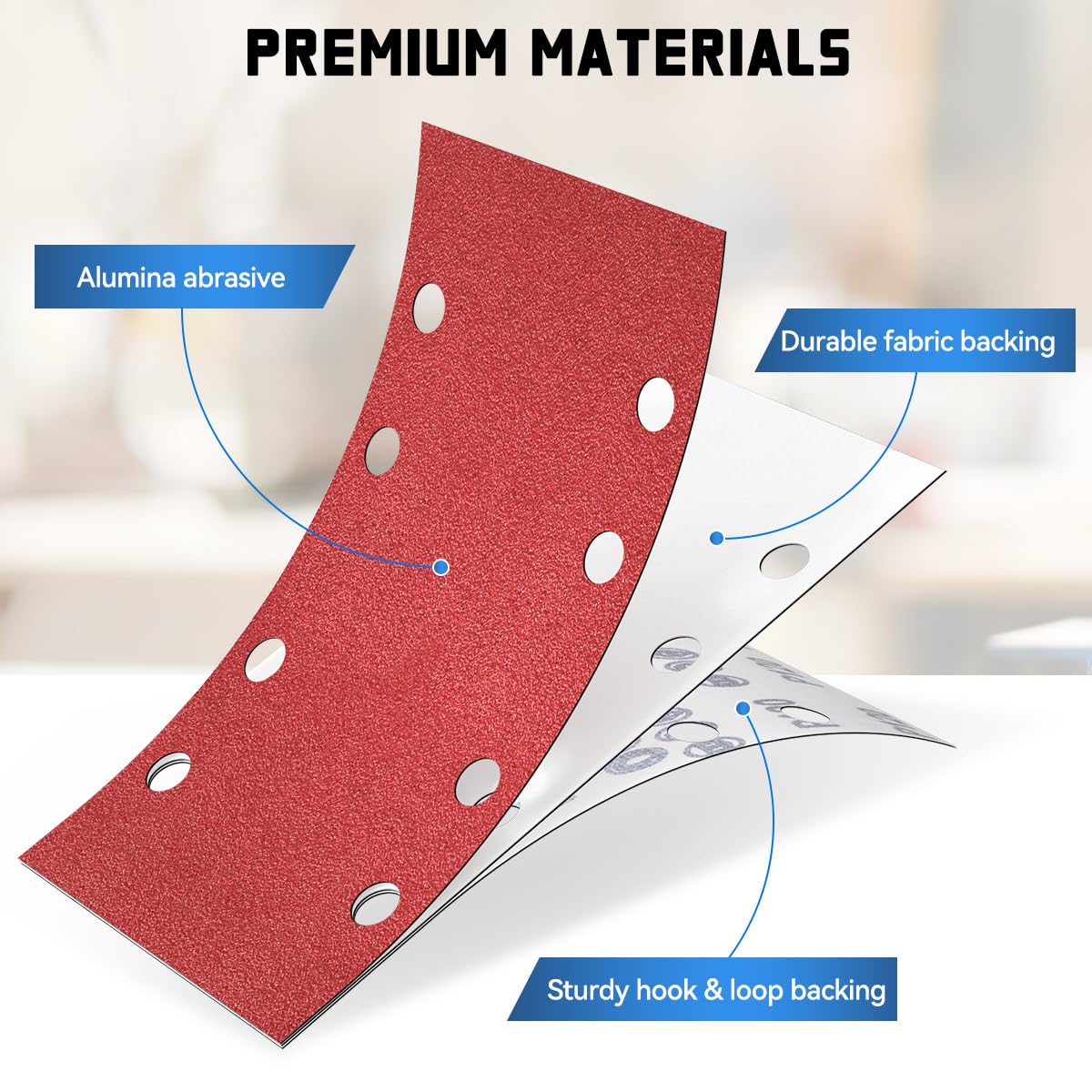 Thumbnail 2 de Sanding sheets 93 x 185mm