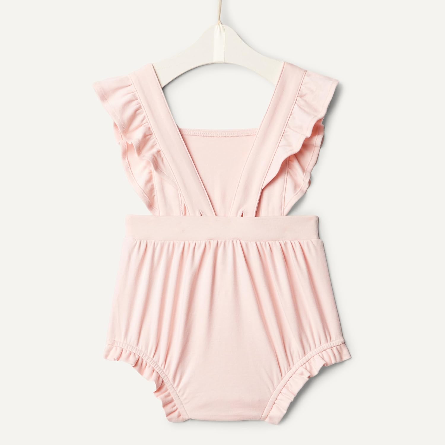 Thumbnail 4 de Amazon Essentials x Sofia Grainge baby girls’ cotton ruffle sleeveless romper suit
