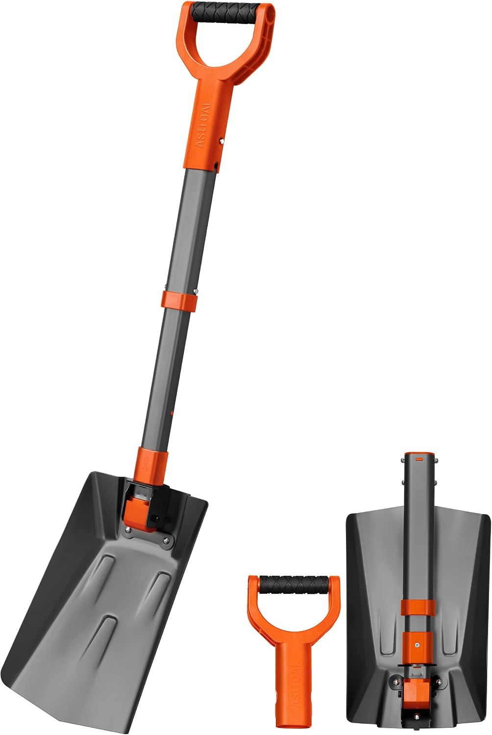 AstroAI Folding Snow Shovel 38.4-Inch