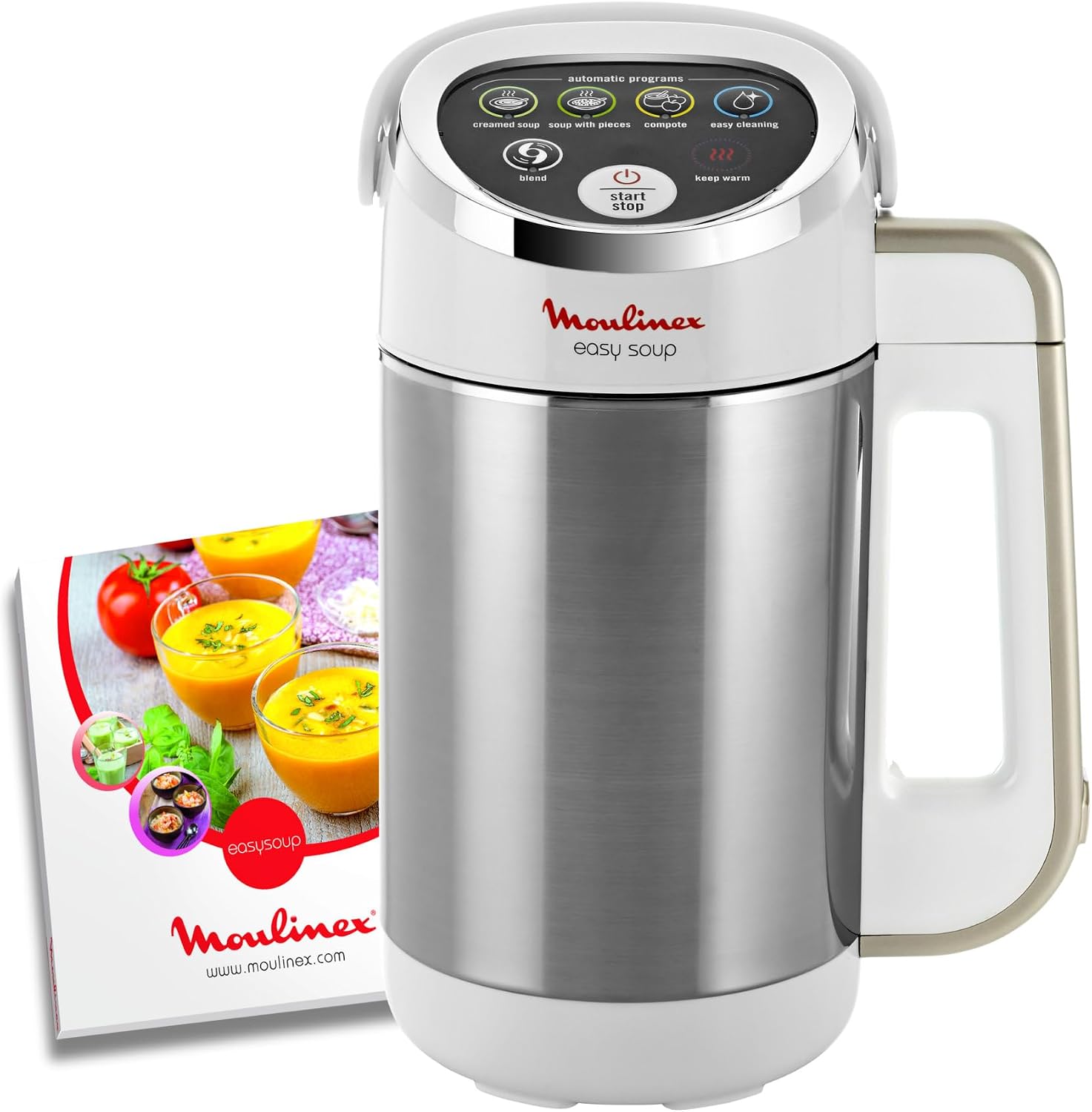 Detalle de Moulinex LM841110 Easy Soup verwarmde blender 1000 W, 1,2 l