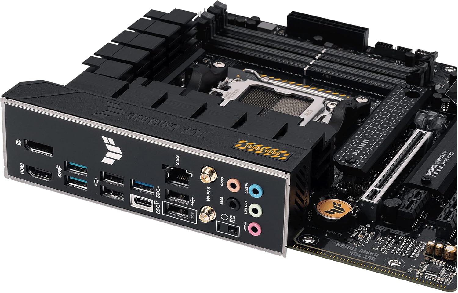 Thumbnail 6 de ASUS TUF Gaming B850M-PLUS WiFi Mainboard (AMD AM5, mATX, DDR5, PCIe 5.0, WiFi 6E)
