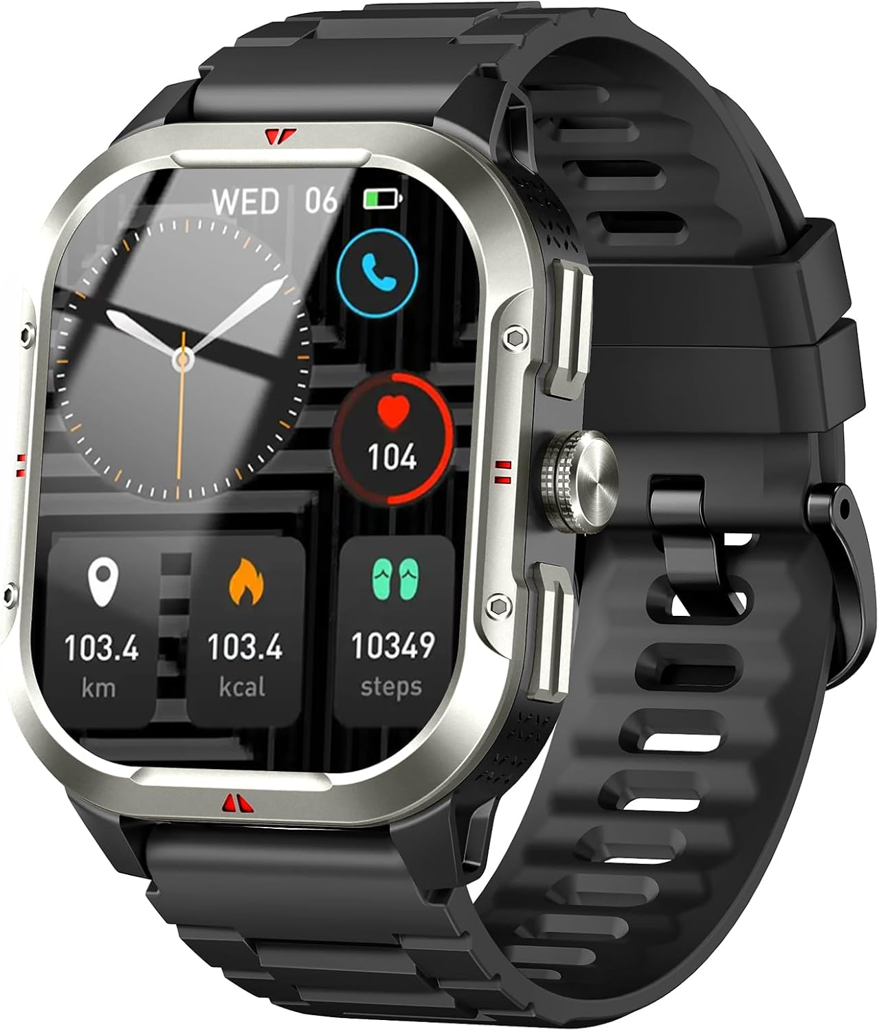 Detalle de Jugeman GPS smartwatch for men 2.06" HD