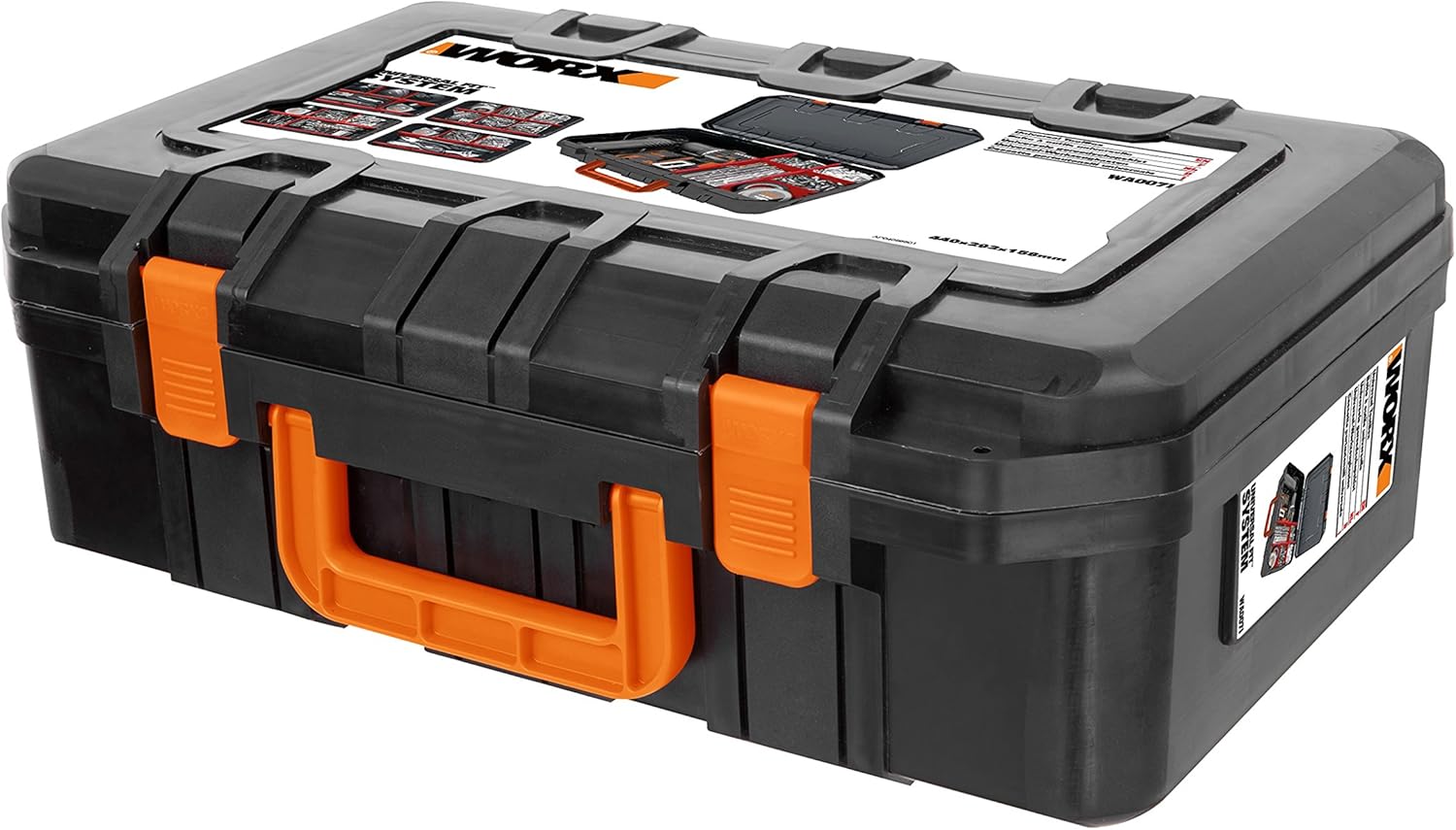 Detalle de Mallette de rangement WORX WA0071 – Organisation pratique pour outils et accessoires