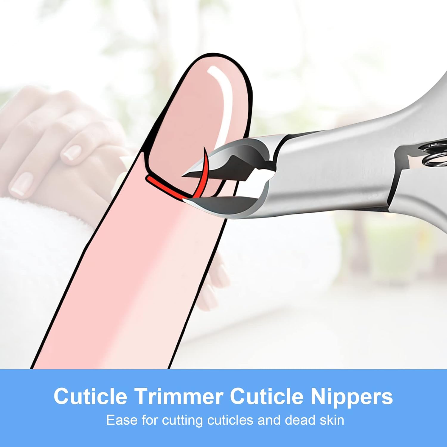 Thumbnail 4 de CGBE Cortacutículas Profesional 🧤 Afiladas y Precisas