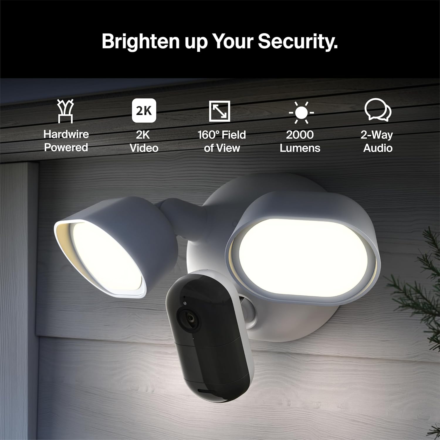 Detalle de Arlo Wired Floodlight Camera 2K