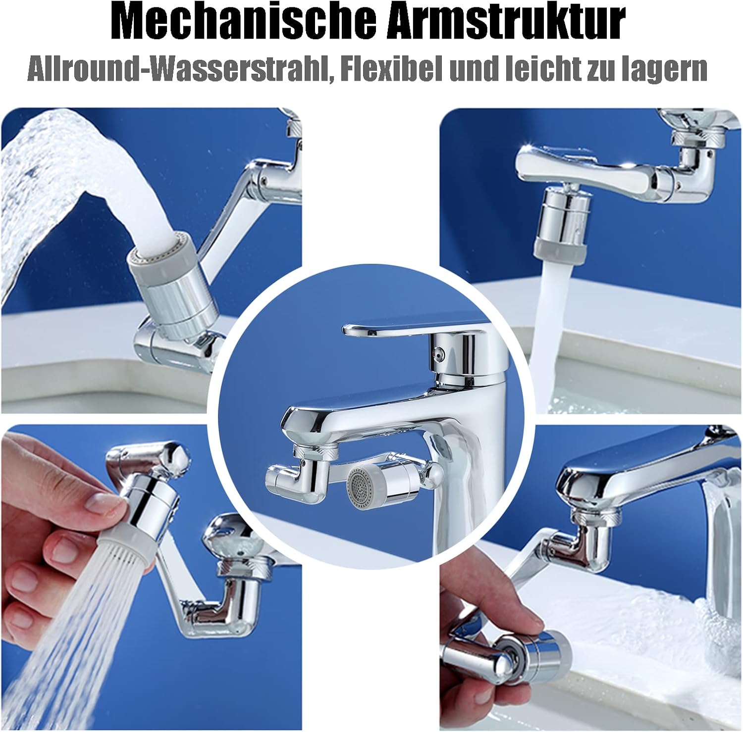Thumbnail 1 de YRAKOZIN 1440° Drehbarer Verlängerungshahn