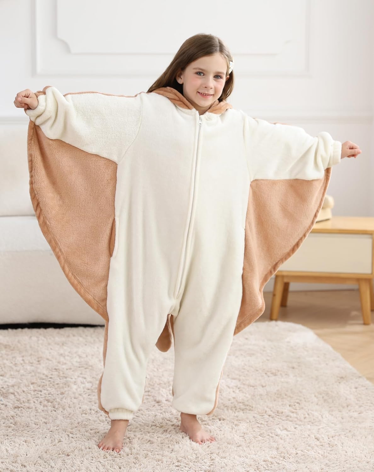 Detalle 2 de ATOZ Kids' Animal Onesie Pajamas, Fleece Halloween and Christmas Costume