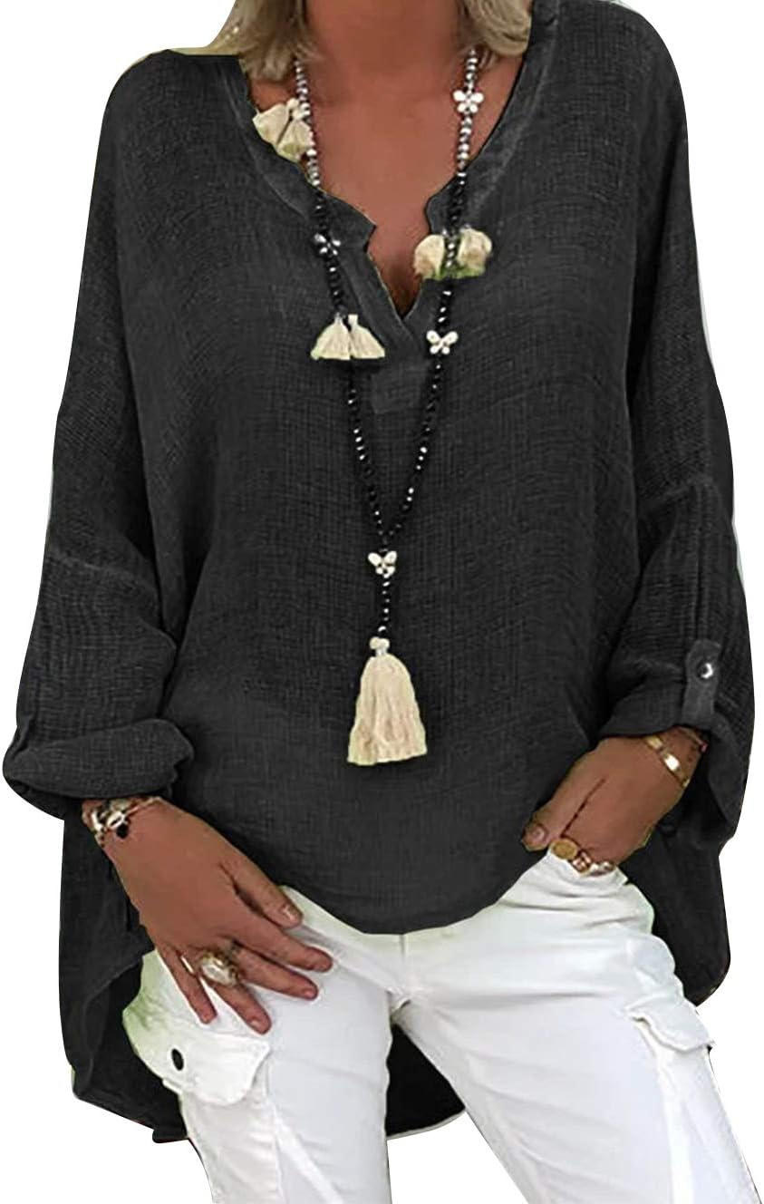 Thumbnail 5 de Tincini Leinenbluse Damen Musselin Bluse Sommer
