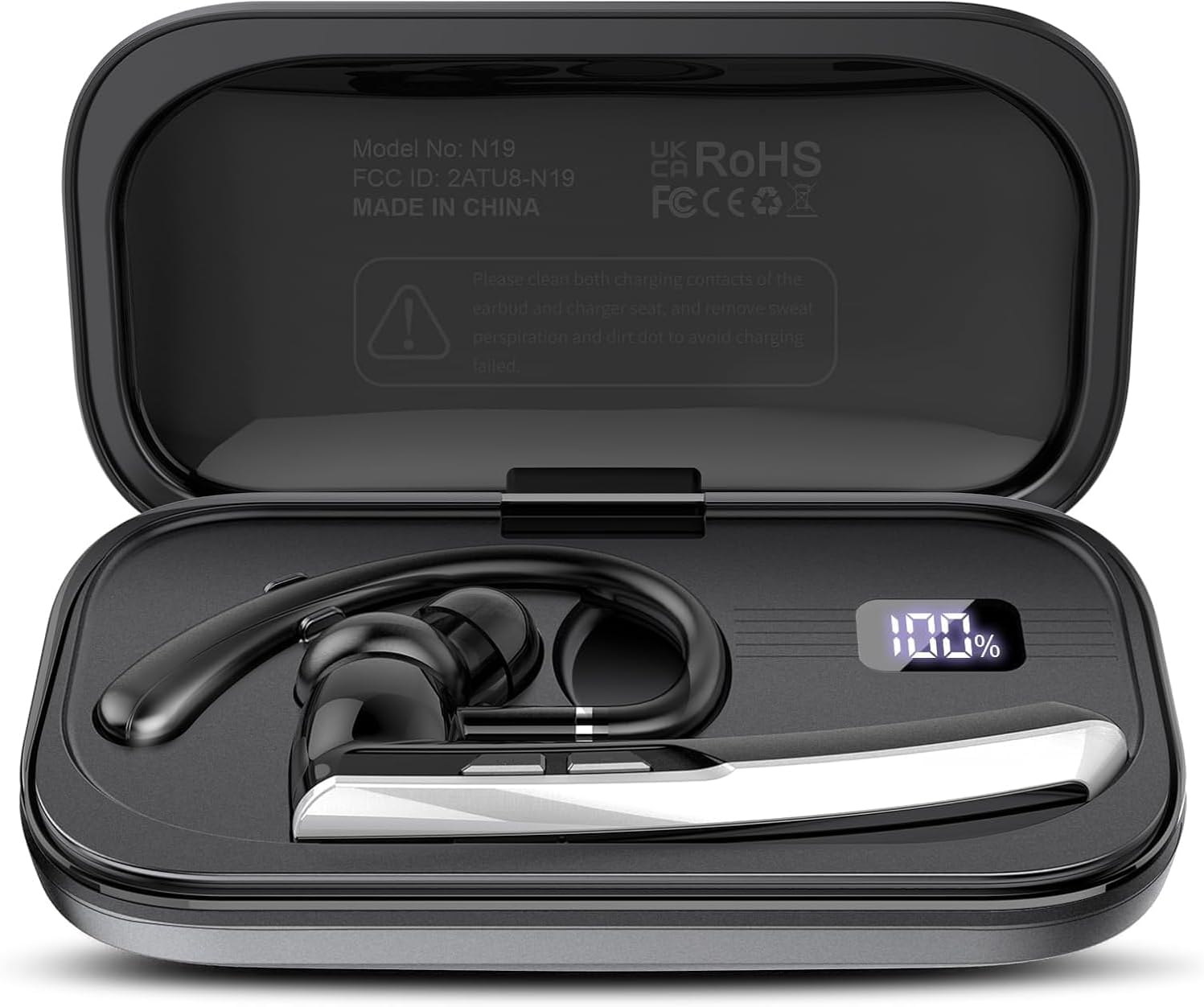 Bluetooth Headset V5.3 20Hrs Talk