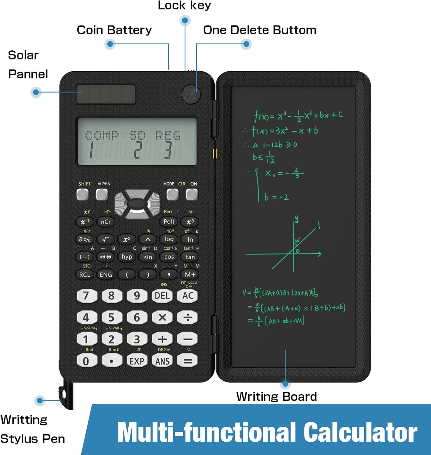 Detalle 2 de ROATEE Scientific Calculator 82MS