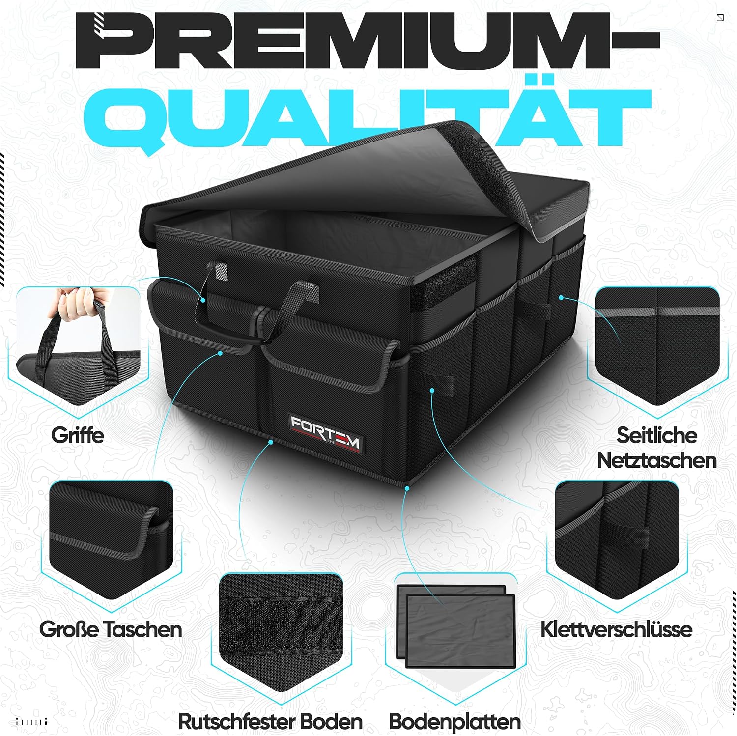 Thumbnail 1 de Fortem Kofferraum Organizer Kofferraumtasche
