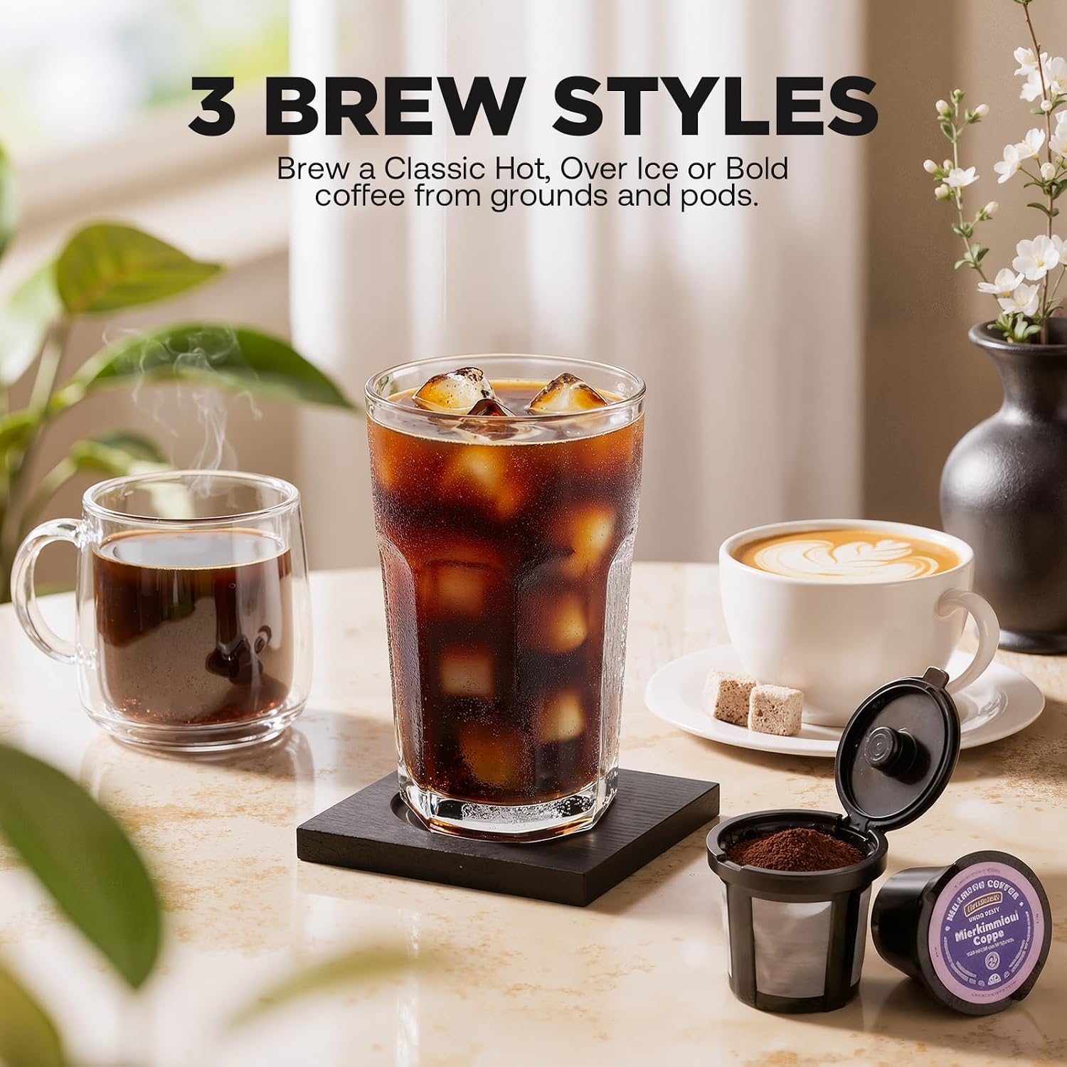 Detalle de Tastyle single-serve coffee maker, K320