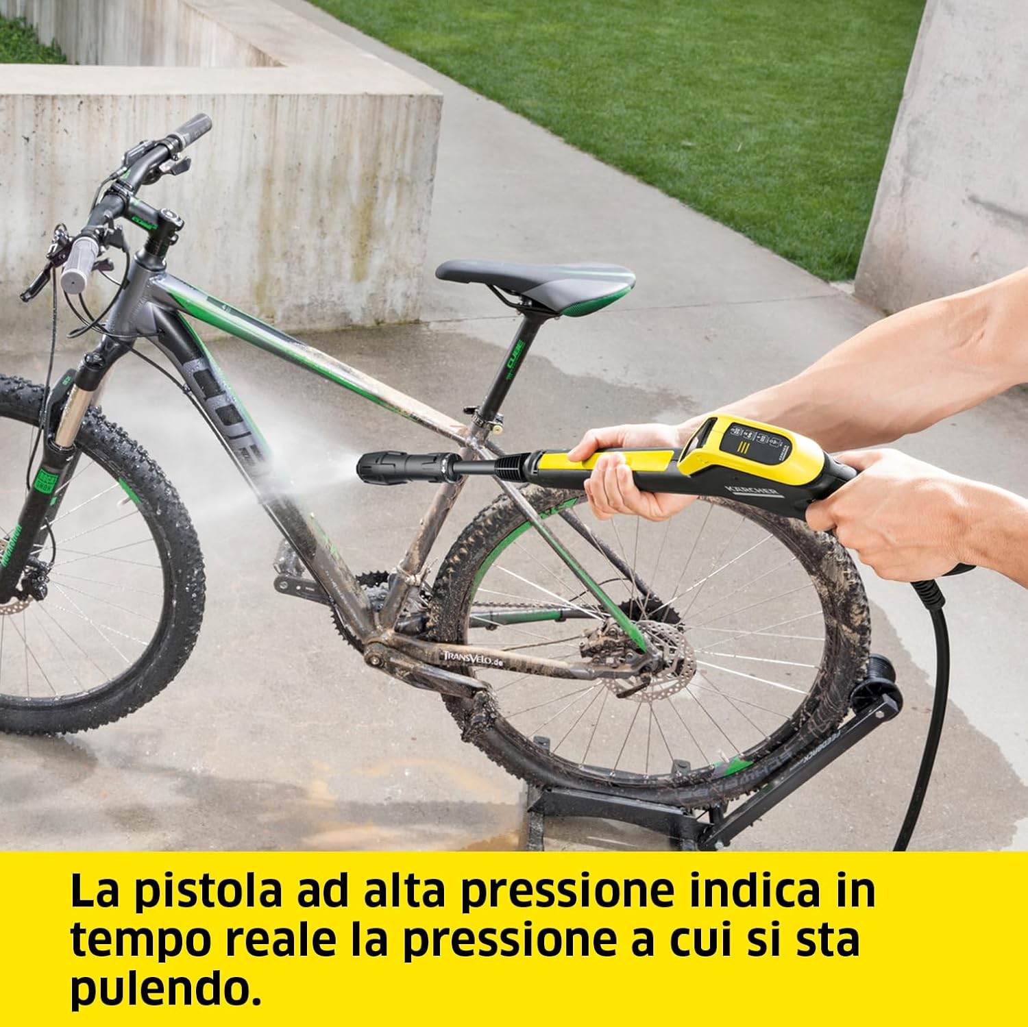 Detalle de Kärcher Idropulitrice K 5 Power Control: potenza controllata per pulizie domestiche efficaci