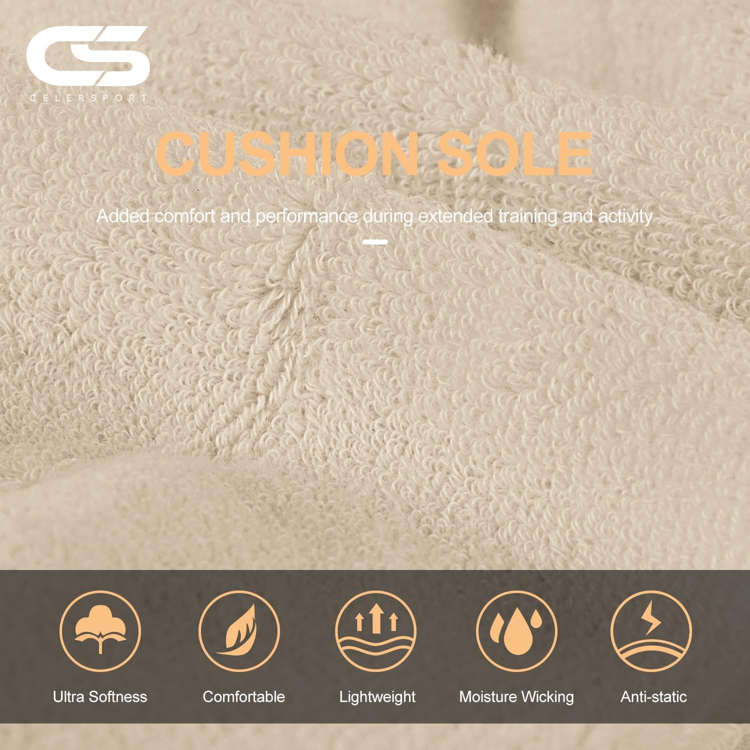 Thumbnail 4 de CS CelerSport Ankle Running Socks 6-pack