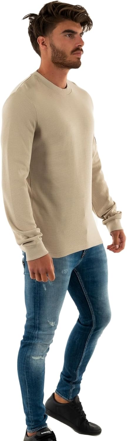 Thumbnail 6 de Calvin Klein T-Shirt manches longues homme Badge Waffle basique