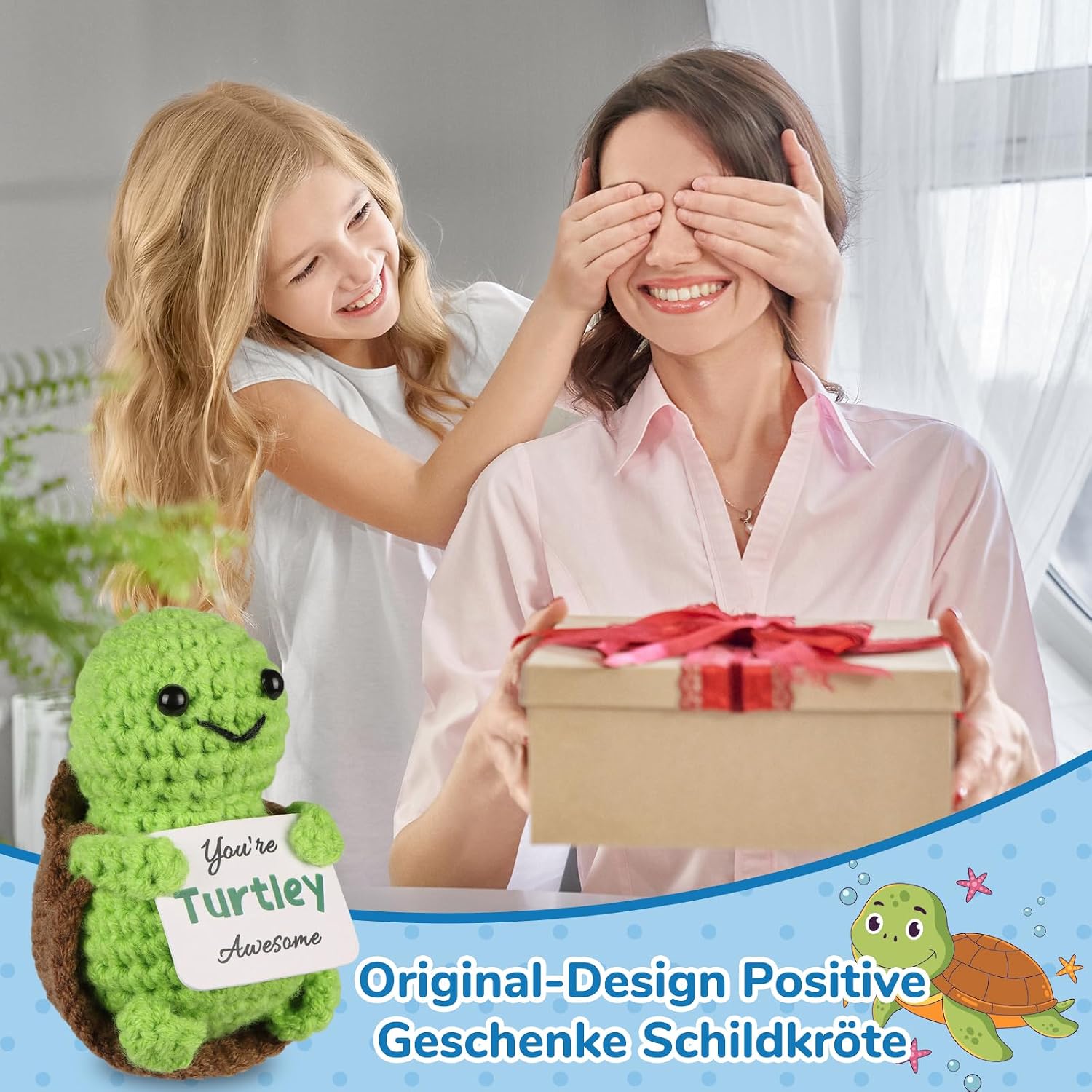 Thumbnail 4 de WenmthG Pocket Hug Positive Schildkröte