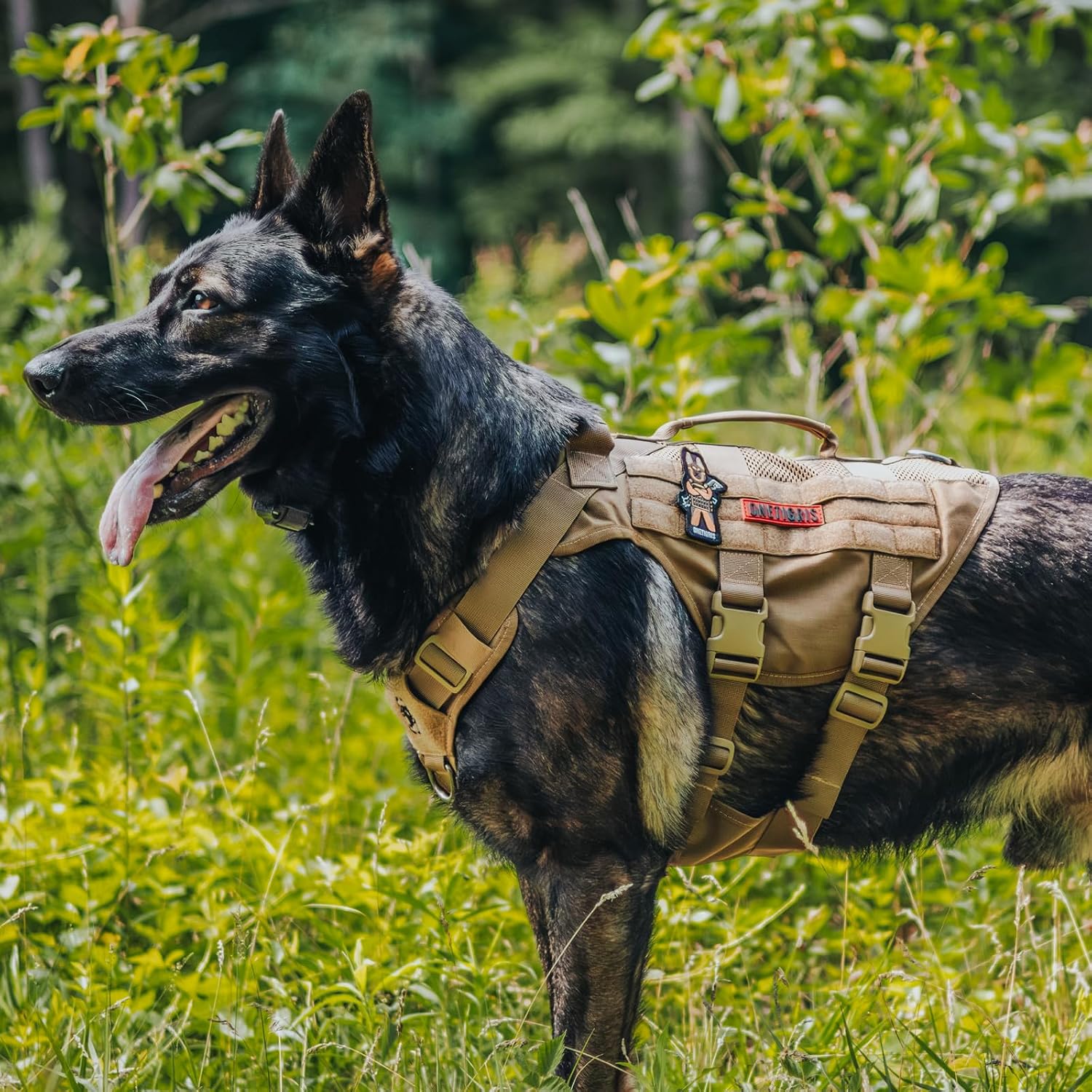Detalle 2 de OneTigris AIRE Mesh Hundegeschirr L, No Pull