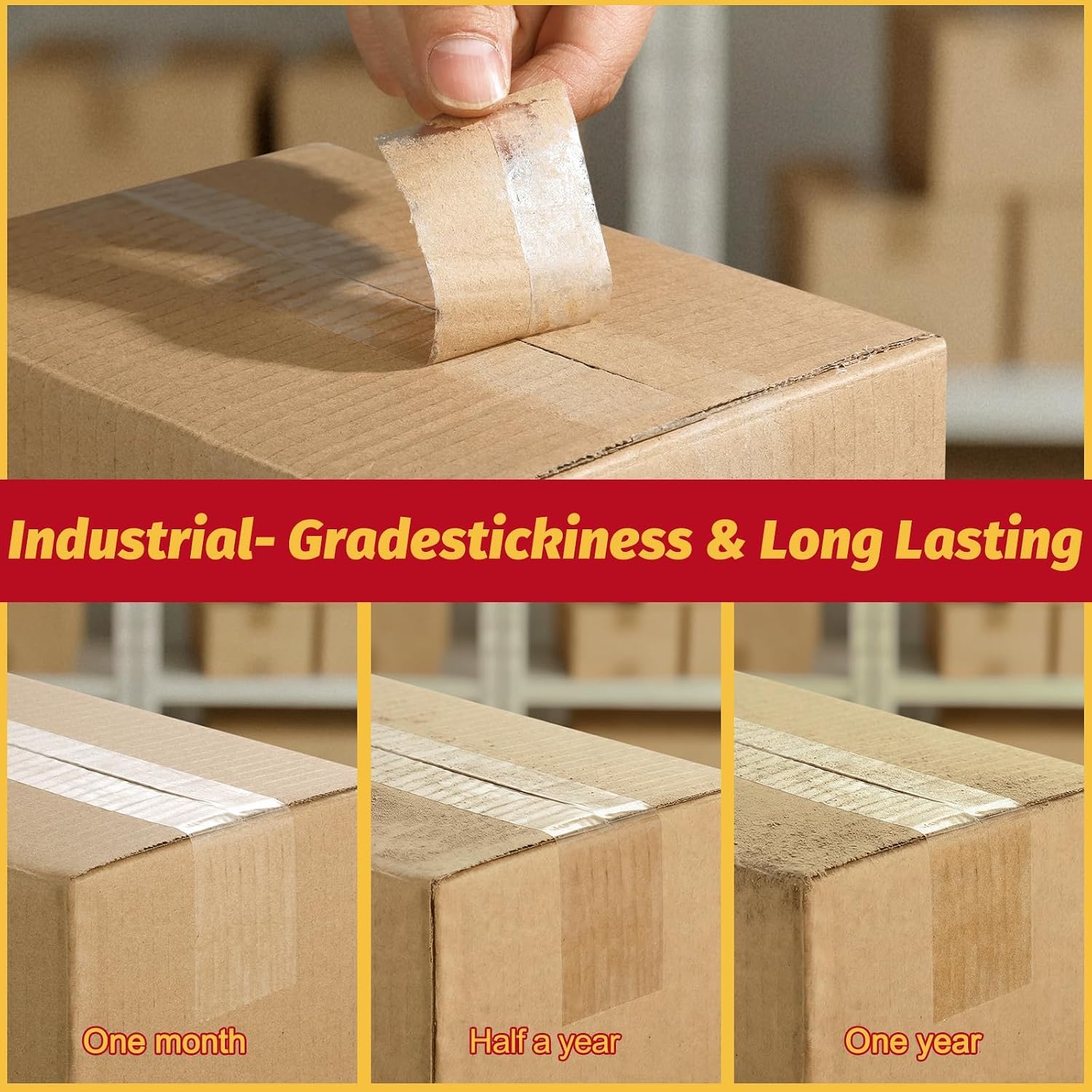 Detalle 1 de PACKKA Packing Tape, 18 Rolls