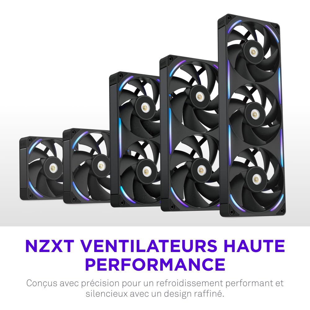 Detalle 2 de NZXT F140X Ventilateur Performance 140mm PWM RGB