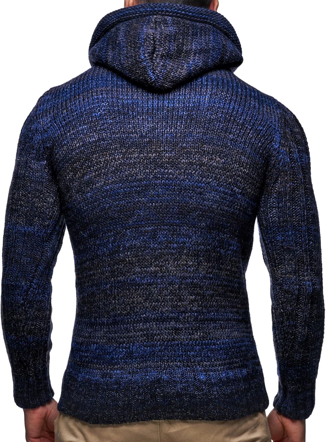 Thumbnail 3 de Leif Nelson LN6004 Pull-Over tricoté à grosses mailles pour homme