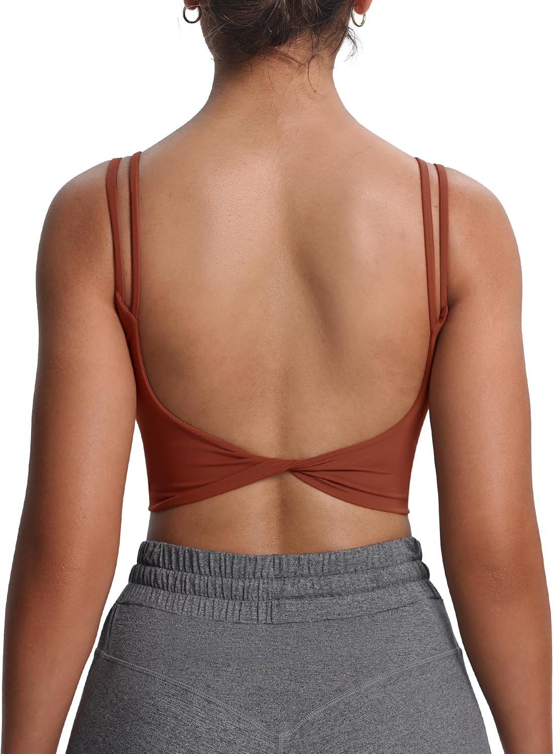 Thumbnail 6 de Aoxjox Women's Twist-Back Sports Bra