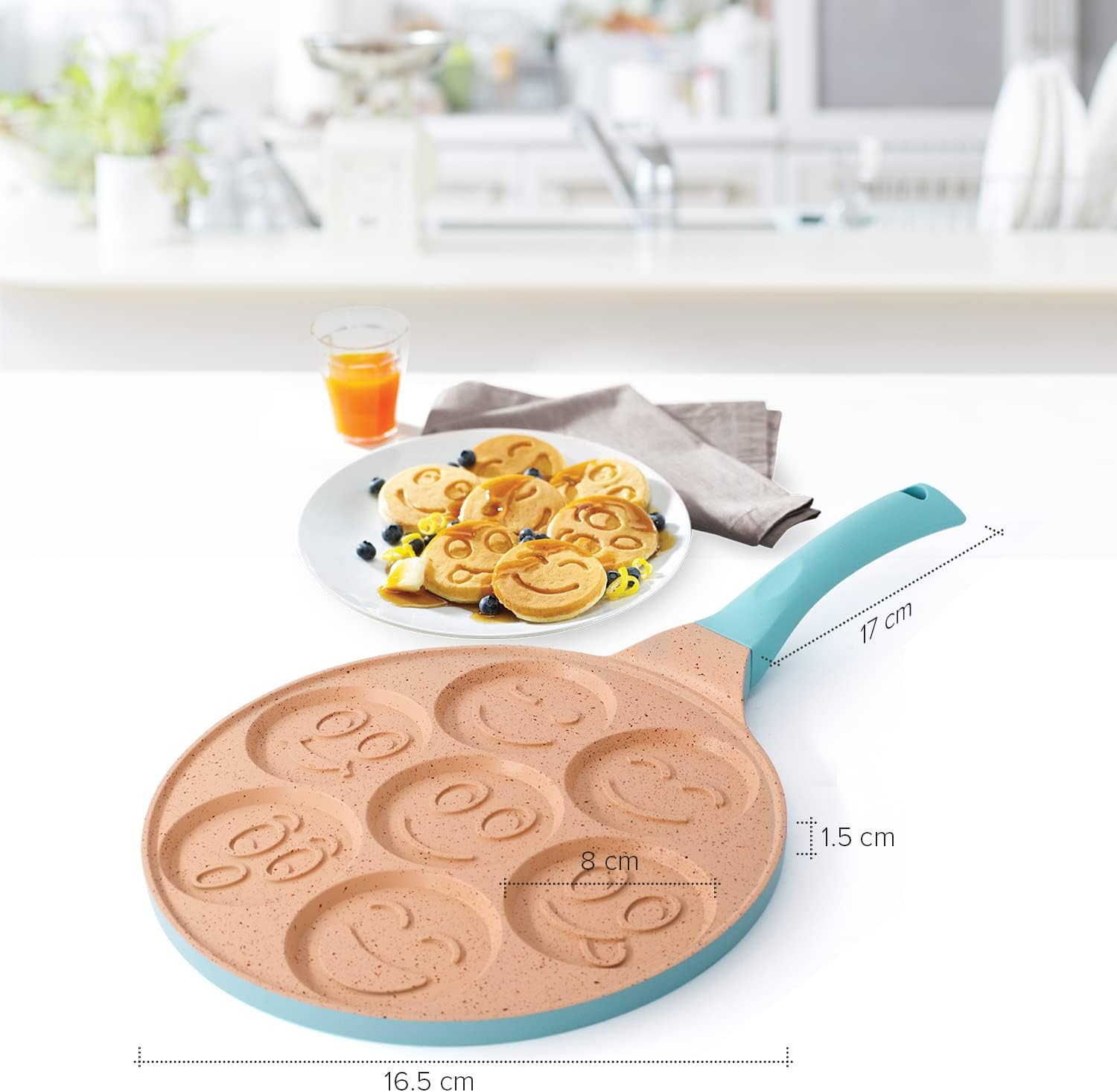 Thumbnail 1 de Joeji's Kitchen Poêle à Crêpe 7 trous aluminium 🥞