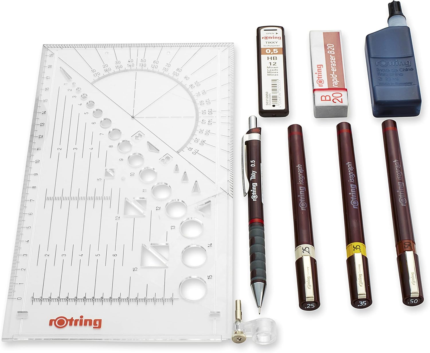 Thumbnail 6 de rOtring Isograph Set penne tecniche 3