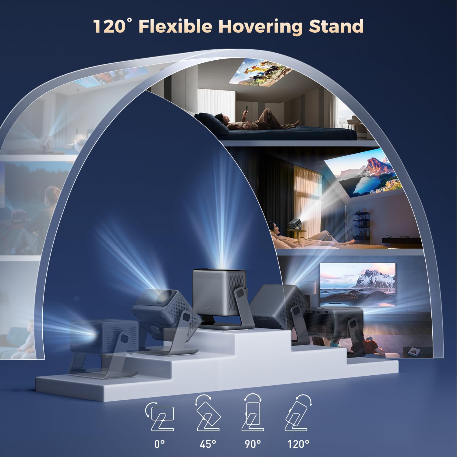 Thumbnail 5 de AMEELA Smart 4K projector with 30000 lumens