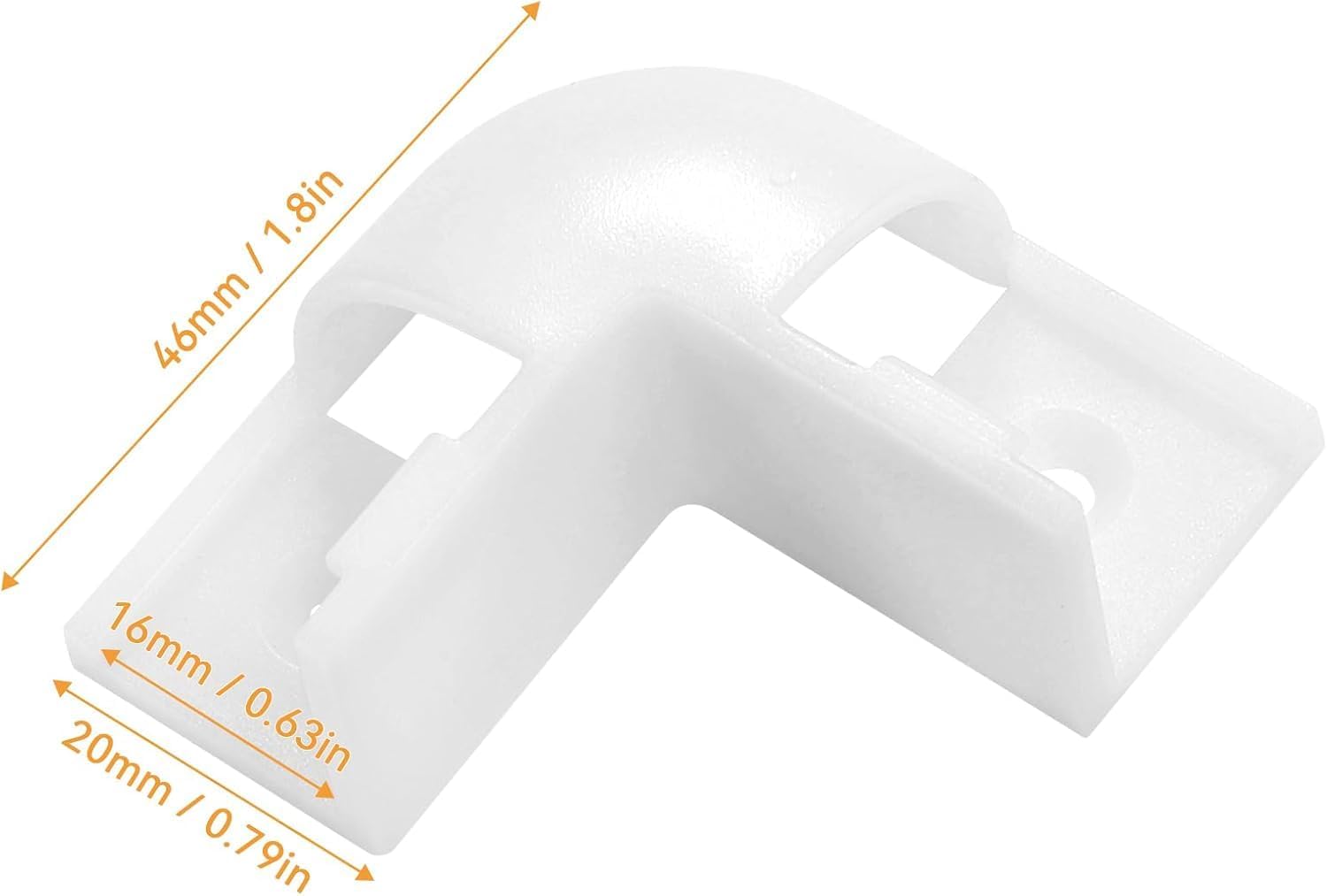 Thumbnail 1 de HOMMAND 10Pcs Conectores de Esquina 90° para LED