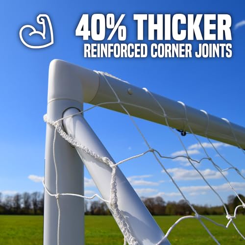 Thumbnail 8 de FLICK Football Goal 6x4ft garden goal 📷