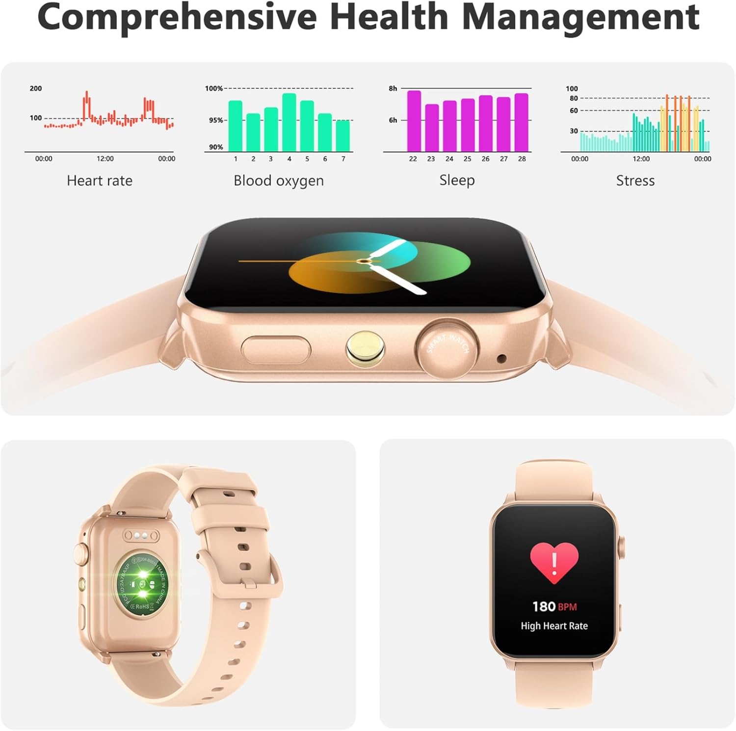 Thumbnail 3 de Blackview Fitness Watch 1.91-inch HD