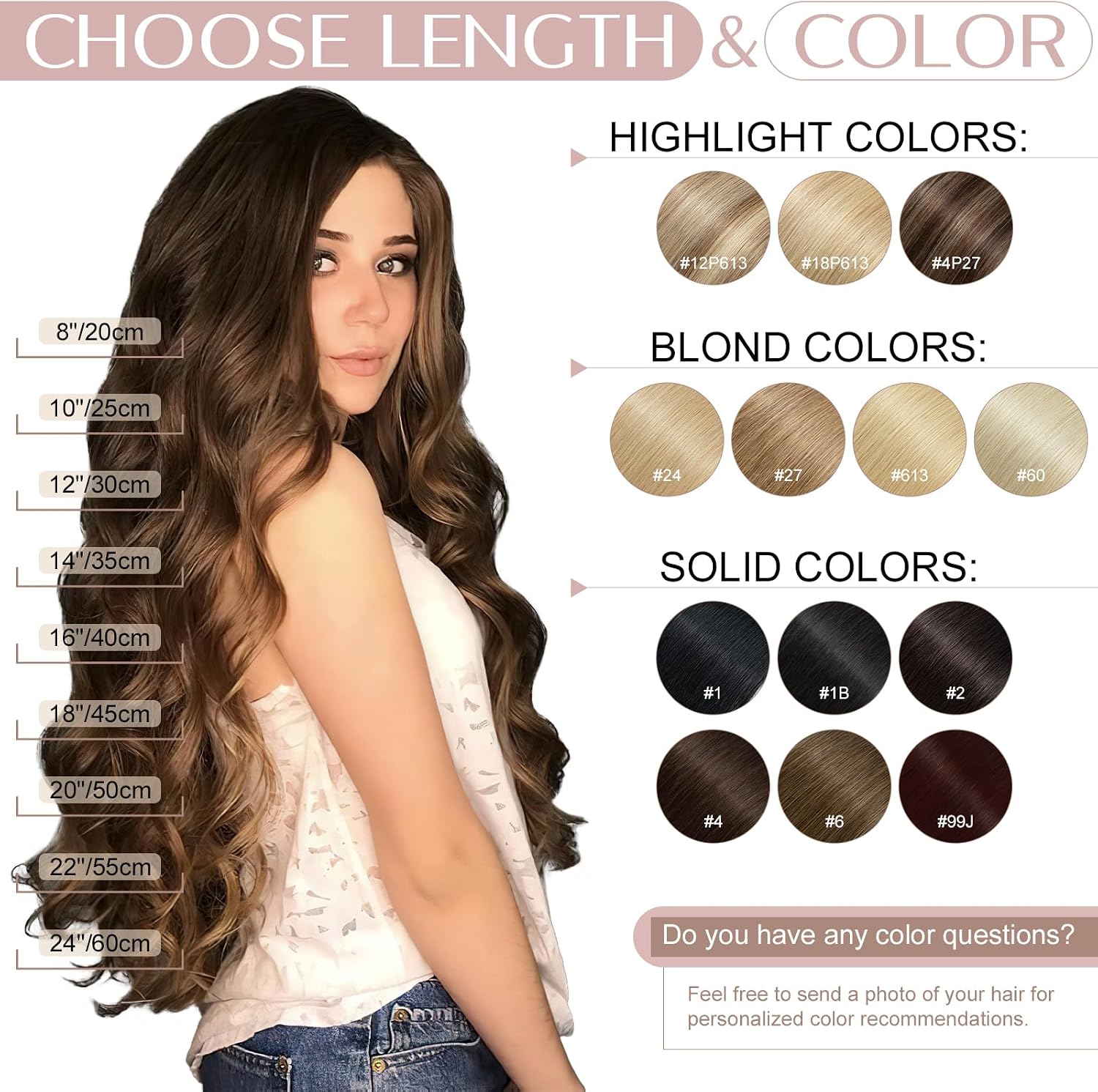 Detalle 2 de SEGO extension clip fasce 100% Remy 30 cm