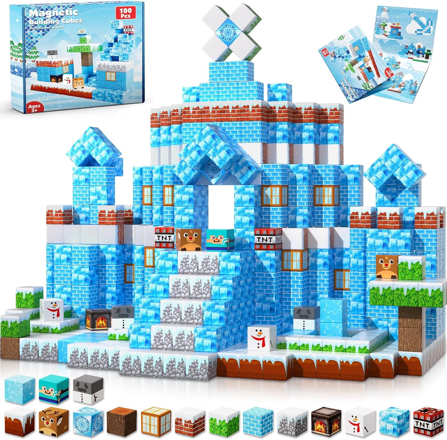 Thumbnail 6 de Goody King Costruzioni magnetiche 150 pezzi per bambini 🧩
