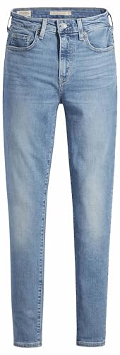 Detalle de Levi's 721 High Rise Skinny Jeans Femme – Blue Wave Light, 29W/30L