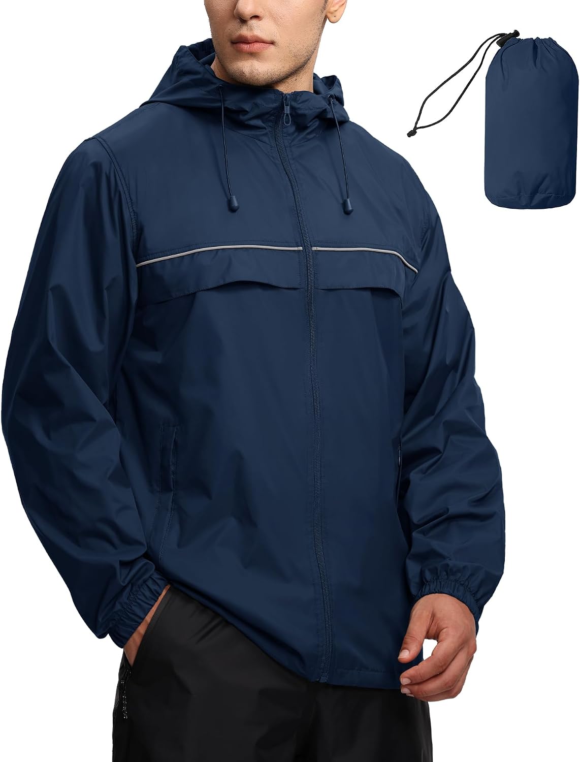 Detalle de Swisswell Men's Rain Jacket, 15 oz