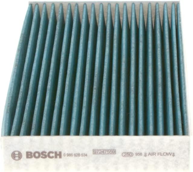 Detalle de Bosch A8534 Filtre d'habitacle Filter+ — filtre à charbon actif pour poussière et pollen