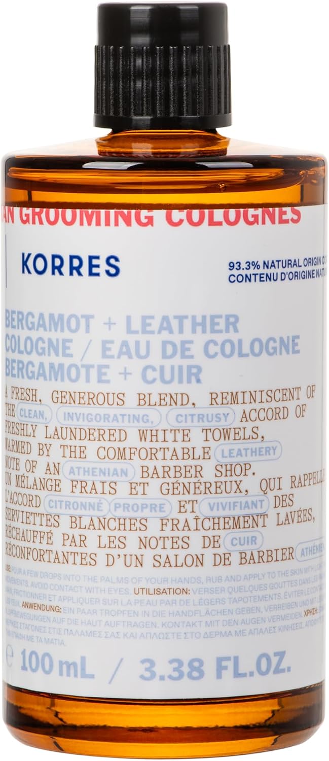 Detalle de KORRES ATHENIAN GROOMING – woda kolońska 100 ml z wetiwerią i nutami korzennymi