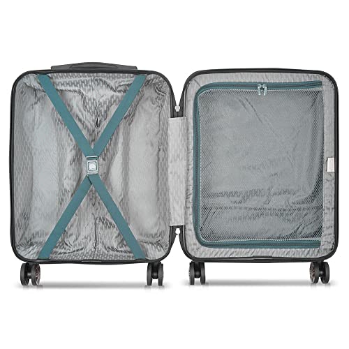 Detalle 1 de DELSEY Paris AIR Armour Slim, valise cabine rigide extensible 34 L, verte