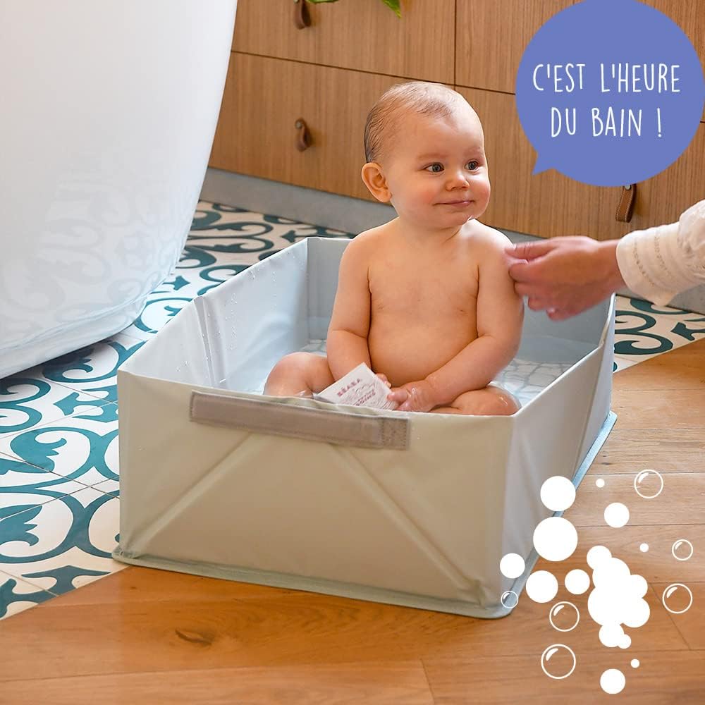 Thumbnail 1 de BÉABA Baignoire Pop Up Camélé'o 60×40 cm