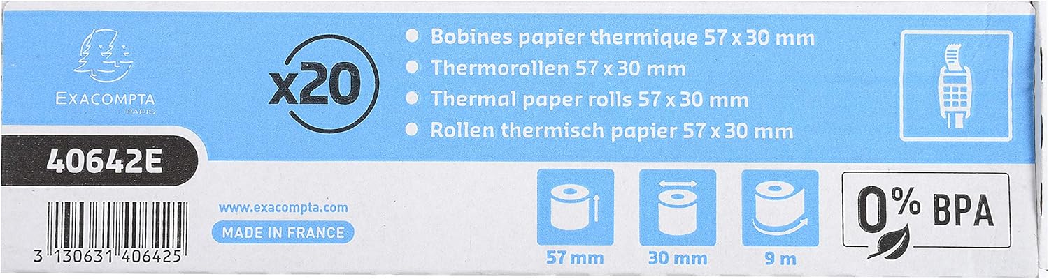 Thumbnail 6 de Exacompta 40642E Bobines CB 57 mm