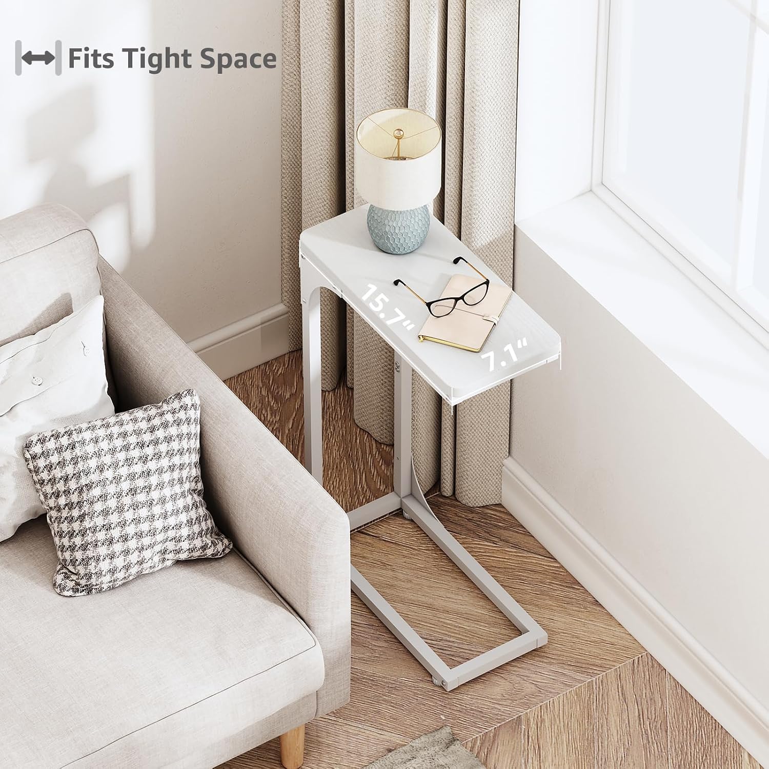 Detalle 2 de QEEIG C Table Side Tables White