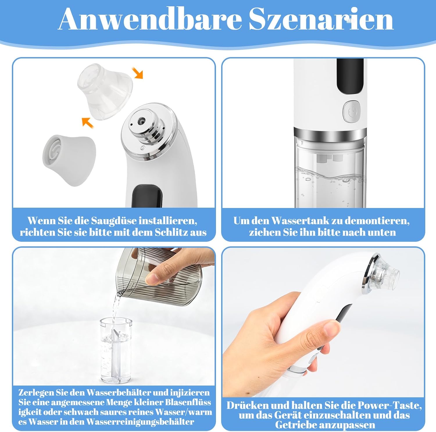 Detalle 2 de Mitesserentferner Porenreiniger 75 kPa