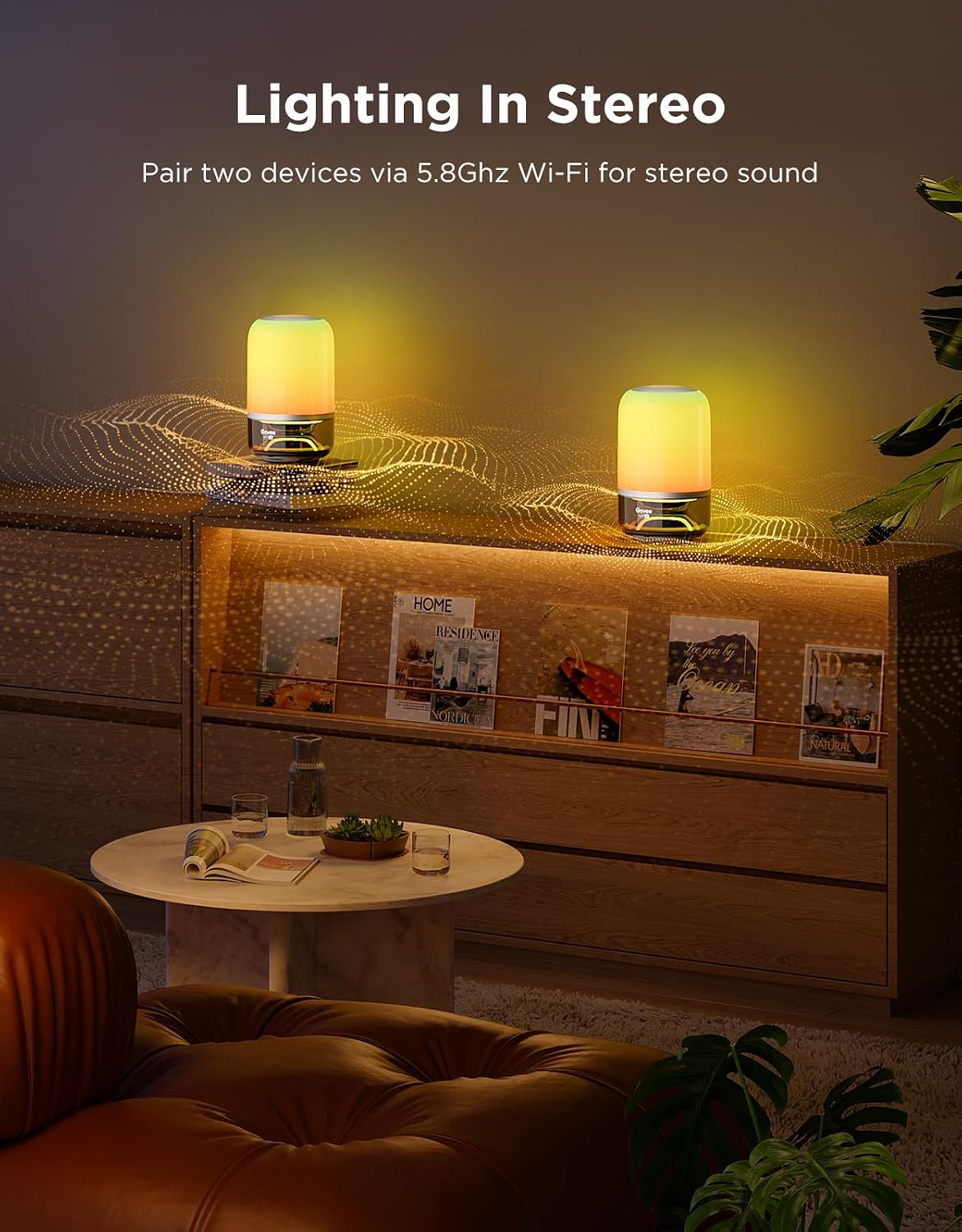 Thumbnail 5 de Govee Table Lamp 2 Pro x Sound smart table lamp