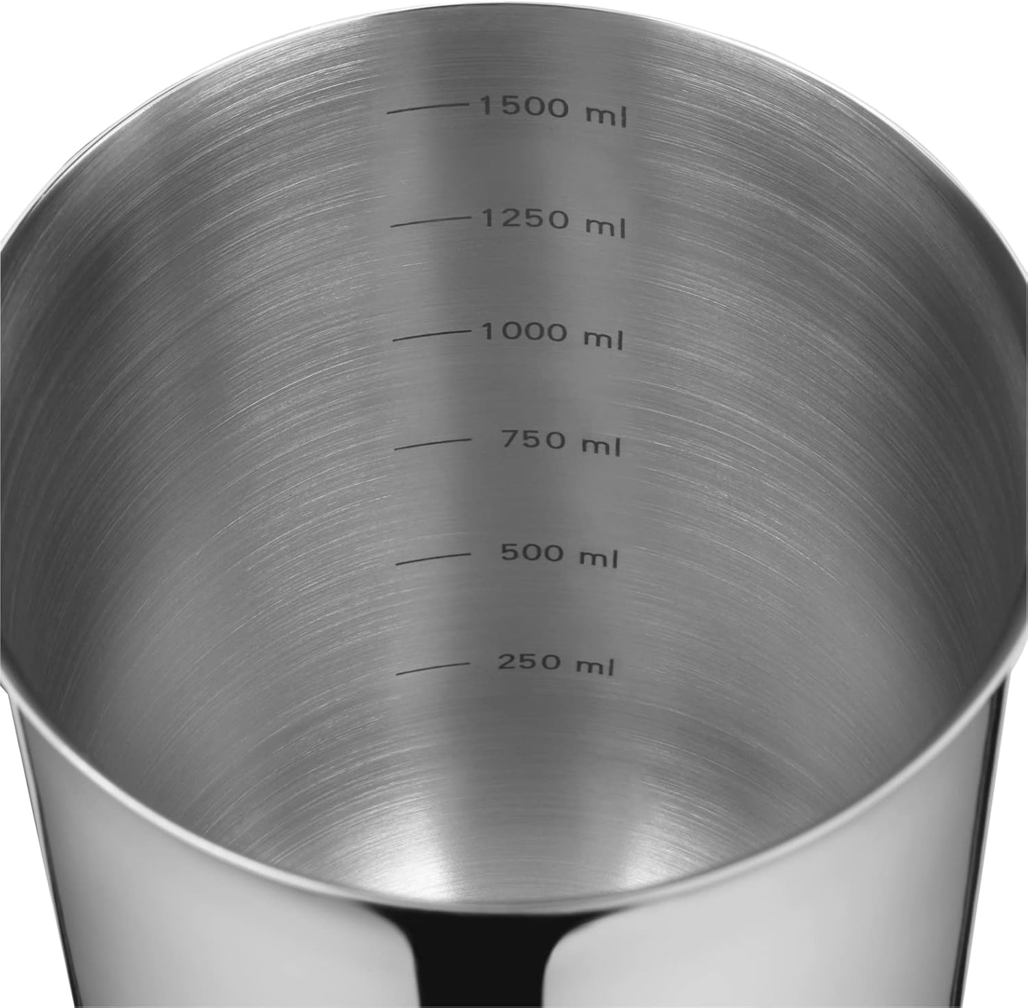 Thumbnail 5 de WMF Function Bowls Rührschüssel 1,5 l – Cromargan Edelstahl, mit Griff, Deckel und Innen-Skalierung