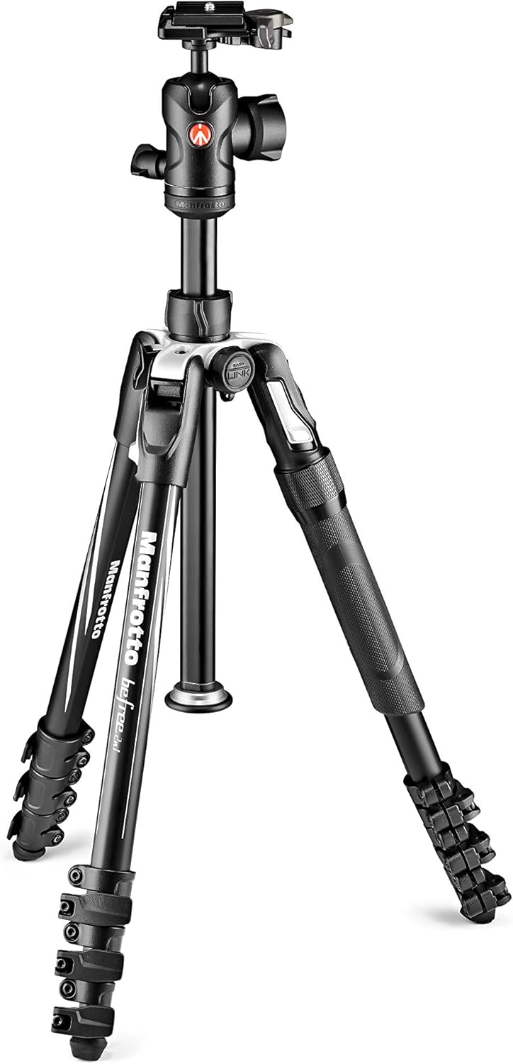 Thumbnail 6 de Manfrotto Befree Advanced Kamerastativ-Set mit Hebelklemme und 494 Kugelkopf (Reisestativ für DSLR & spiegellos)