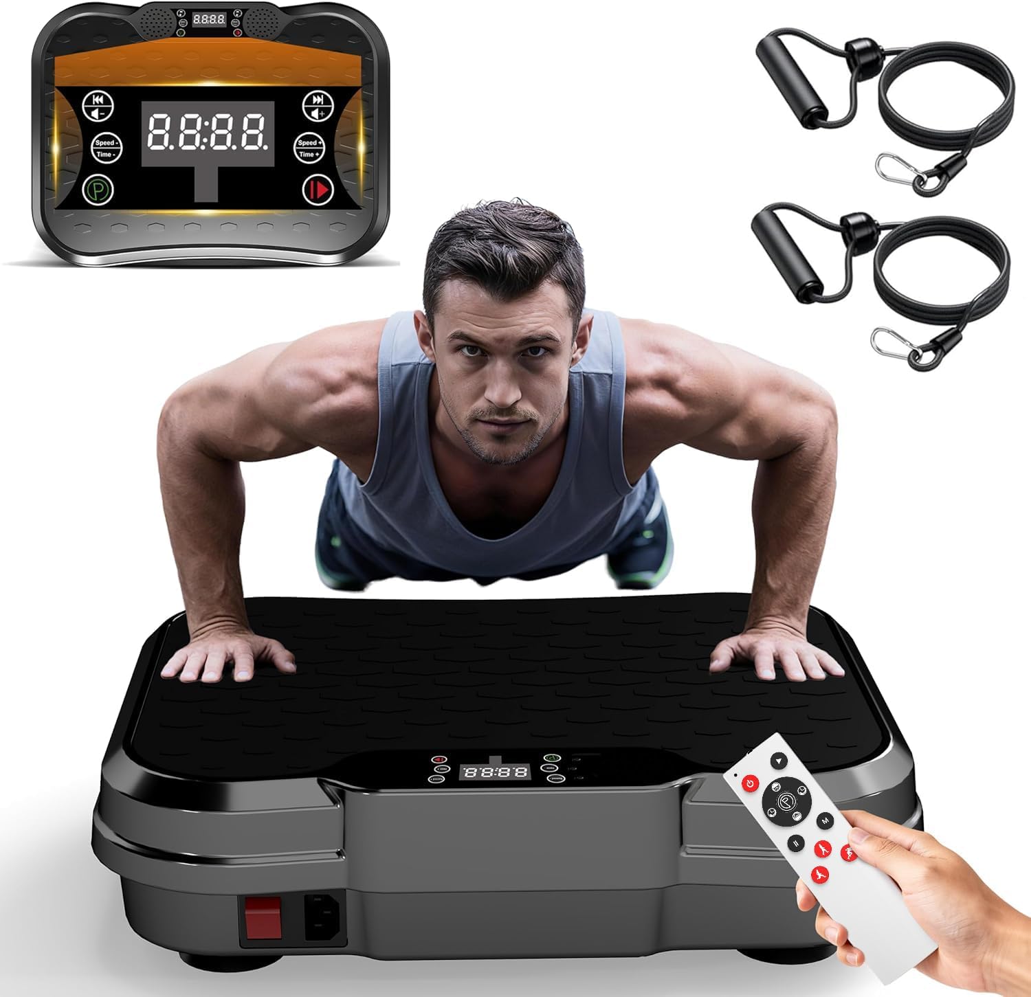 Detalle de Trekora Vibration Plate 330 lb Capacity